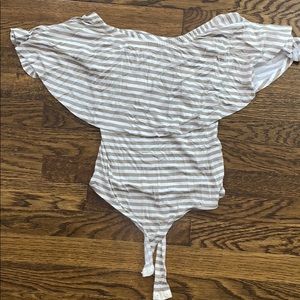 ASOS Striped Tube Top Body Suit!